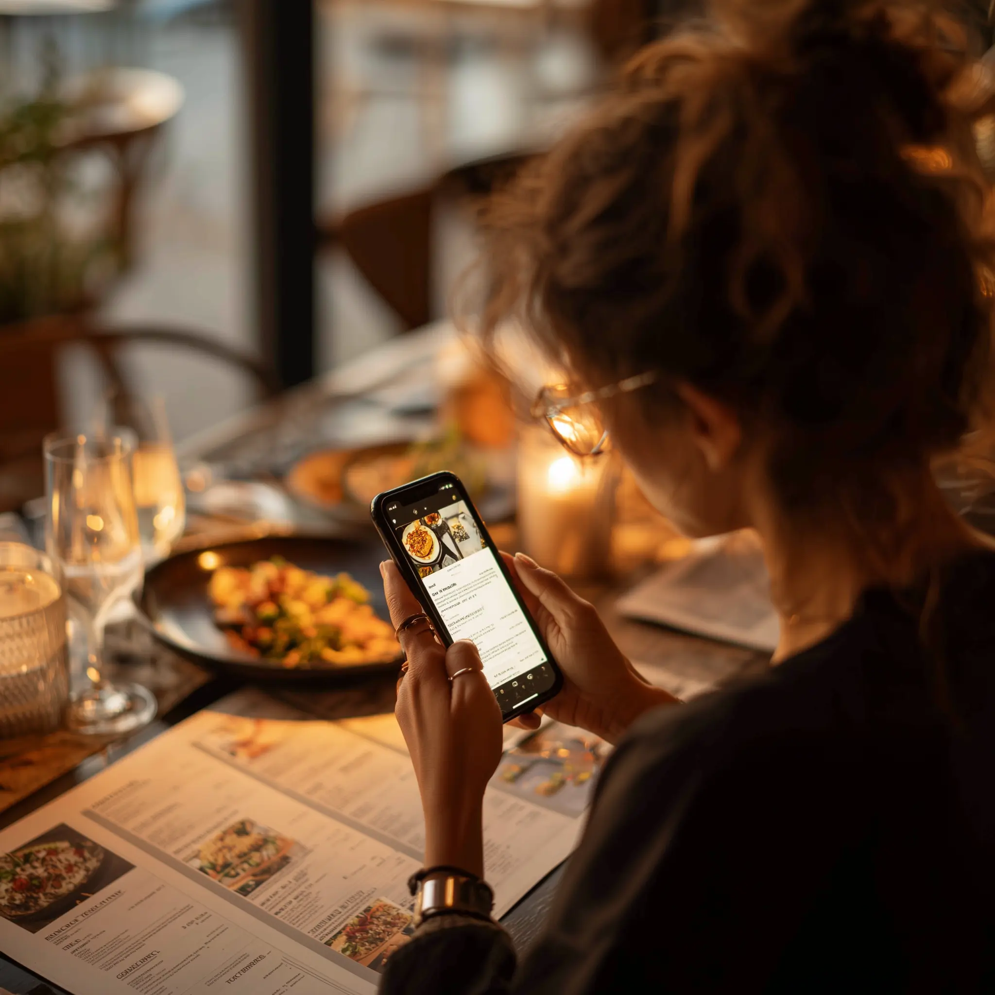 Your personalized healthy menu at any restaurant.